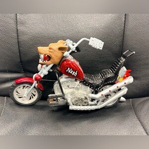 Vintage 1999 WCW Kevin Nash nWo Motorcycle w/ Sound – The Pack – Works